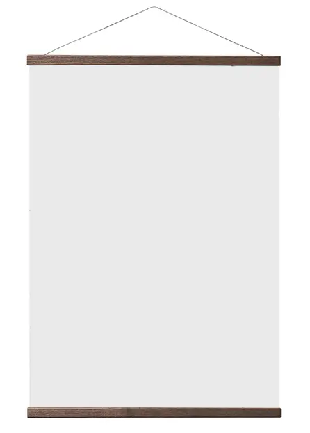 ChiCura Poster hangers ChiCura Dark Ash - 50 cm