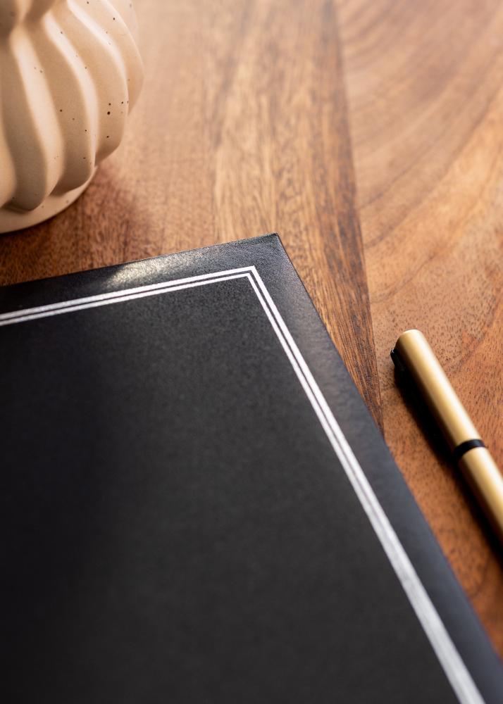 BGA Classico Album Black - 32x34 cm (100 Black pages / 50 sheets)