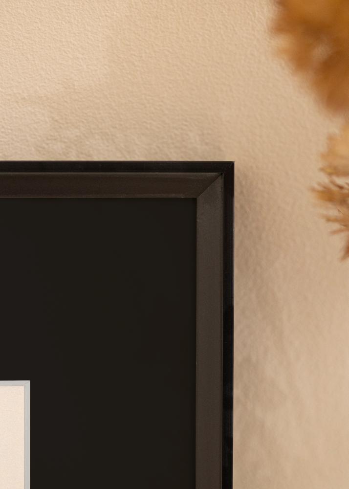 Ram med passepartou Frame Desire Black 60x80 cm - Picture Mount Black 50x70 cm