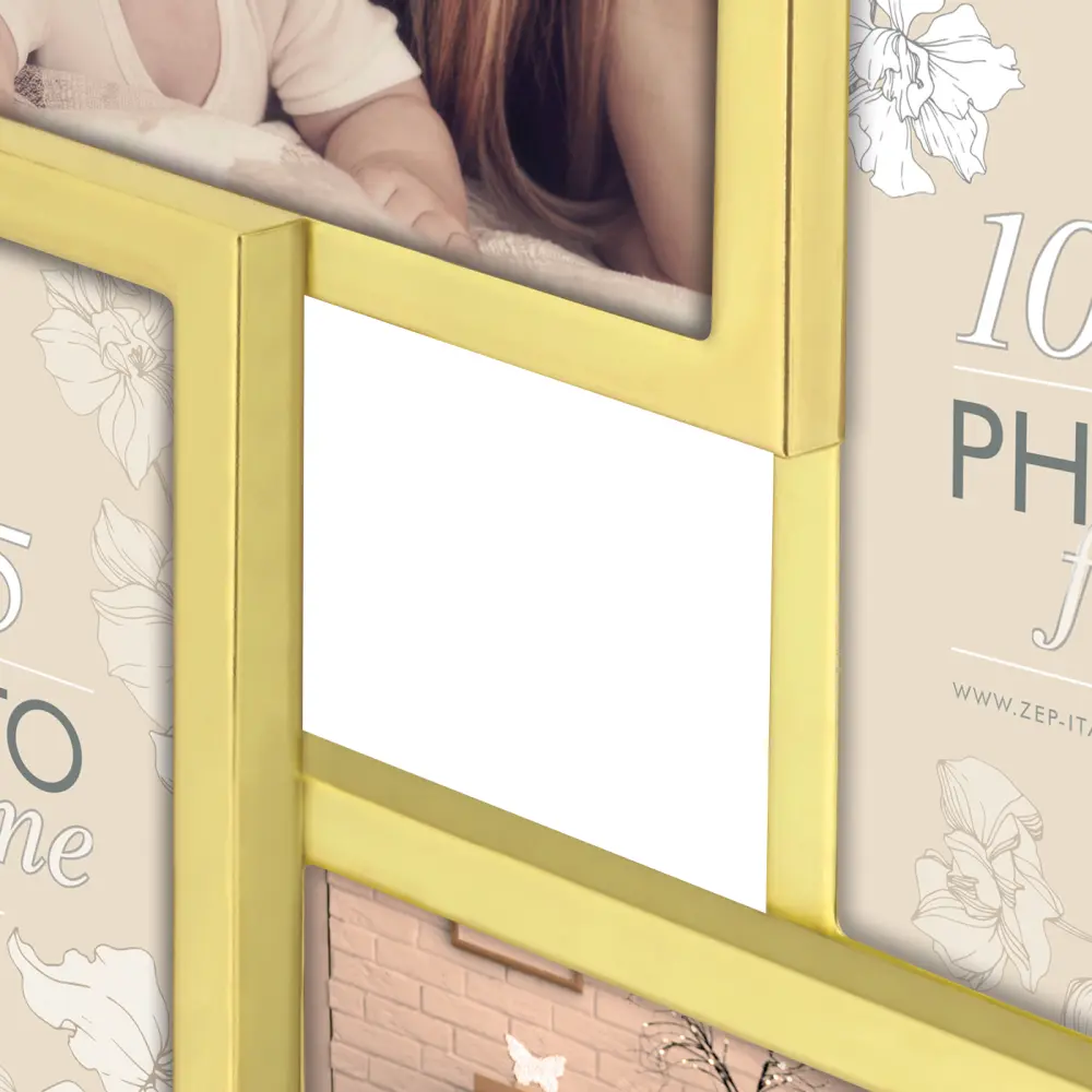 ZEP Elmar Collage Frame Gold - 4 Pictures