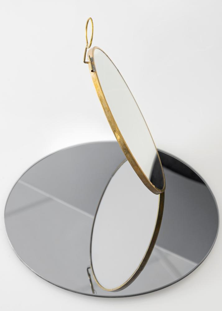 House Doctor Mirror House Doctor Loop Brass 22 cm Ø