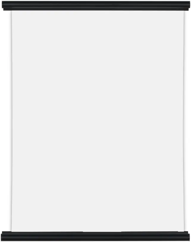 Ørskov & Co Poster hangers Aluminium Black - 50 cm