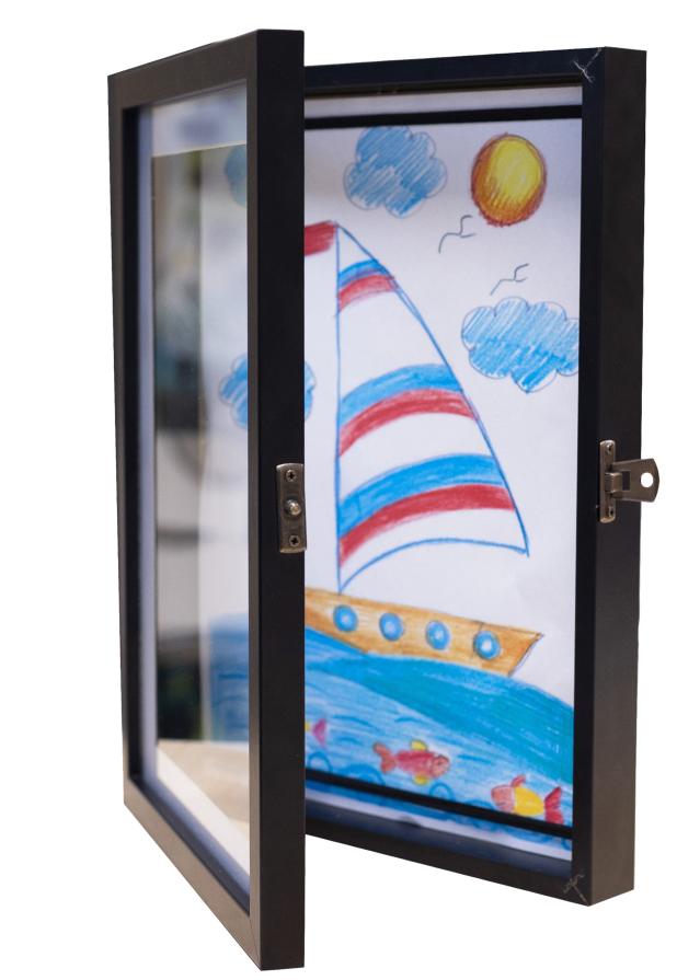 Estancia Drawing Frame Newbie Acrylic Glass Black A4