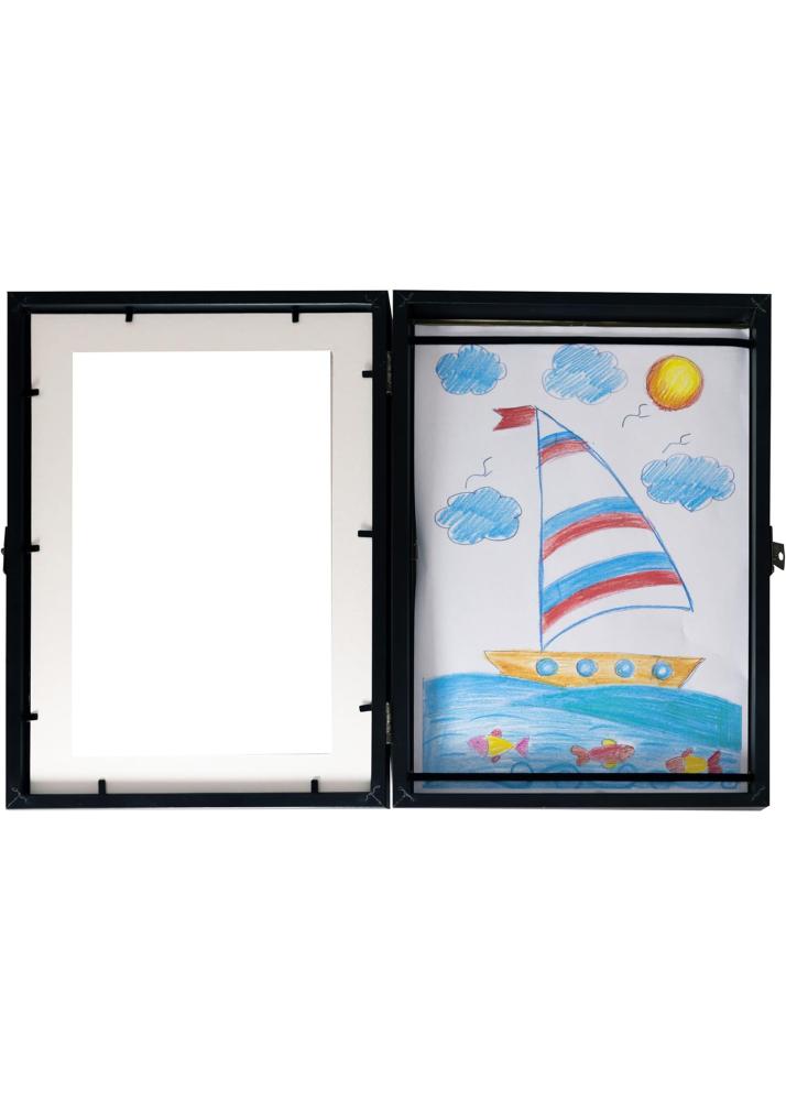 Estancia Drawing Frame Newbie Acrylic Glass Black A4