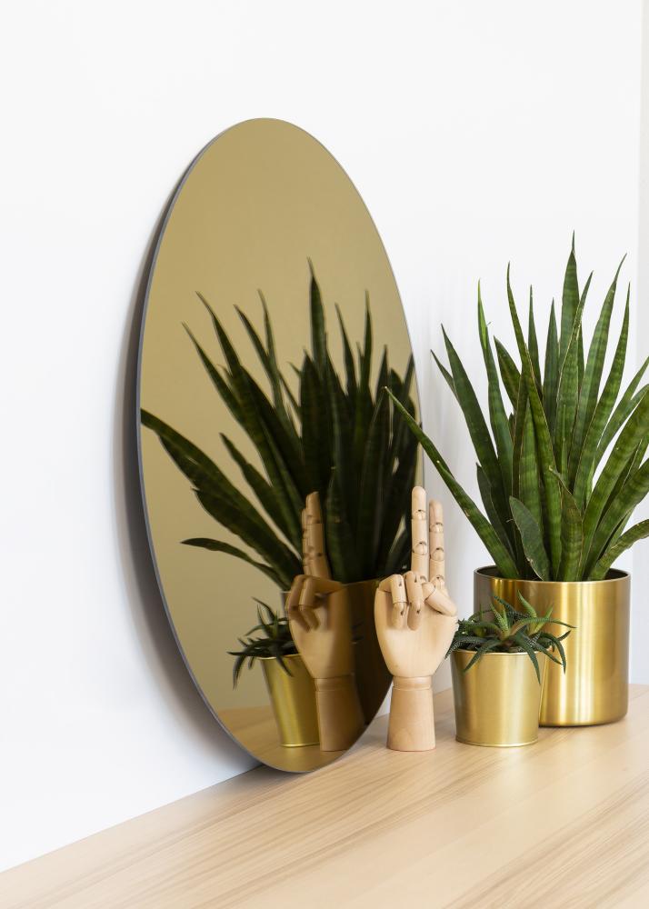 KAILA KAILA Round Mirror Gold 60 cm Ø