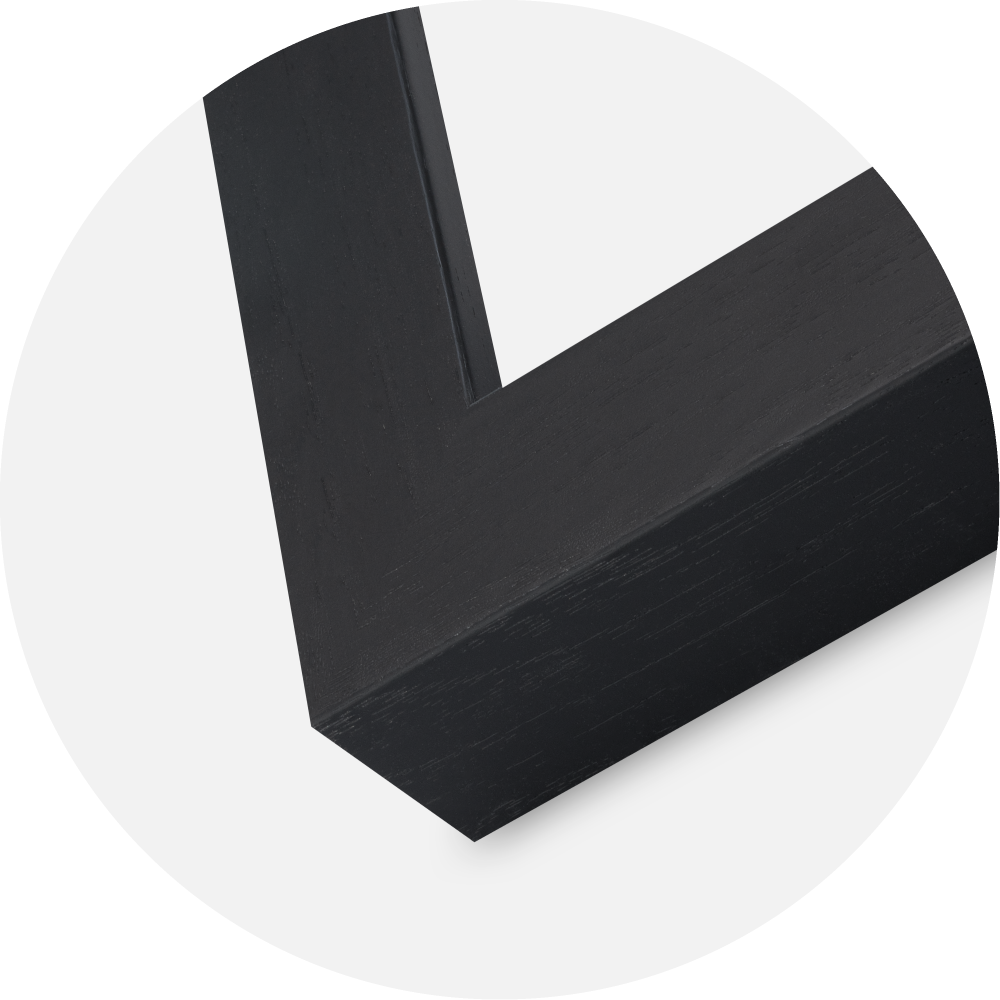 Jämtlands Ramfabrik Frame Wells Acrylic Glass Black 42x59.4 cm (A2)