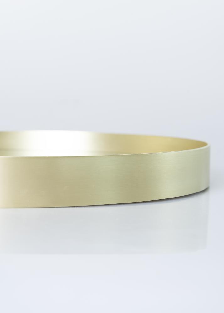 Hübsch Mirror Brass 40 cm Ø