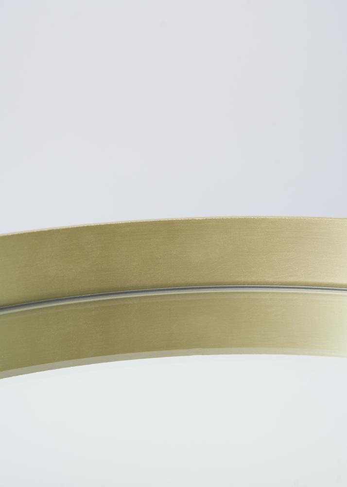 Hübsch Mirror Brass 40 cm Ø