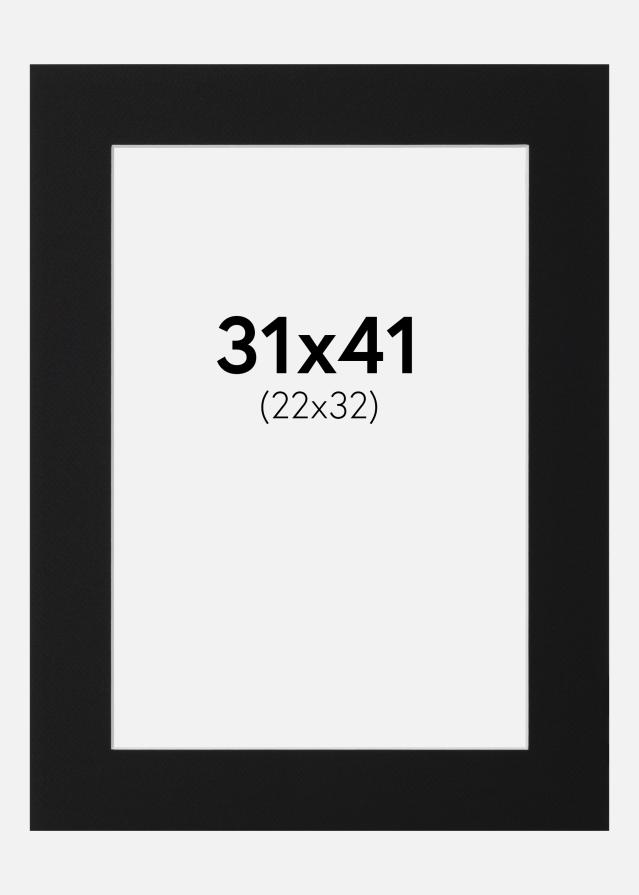 Artlink Mount Black Standard (White Core) 31x41 cm (22x32)