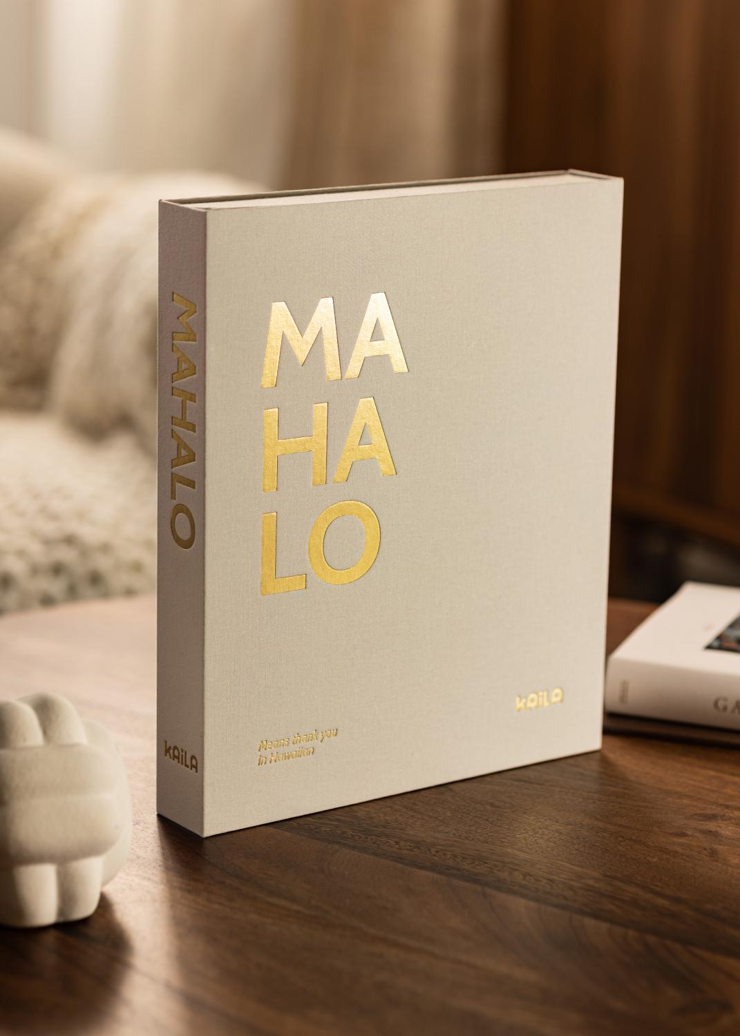 Product Image for KAILA MAHALO - Coffee Table Photo Album (60 Black Pages)