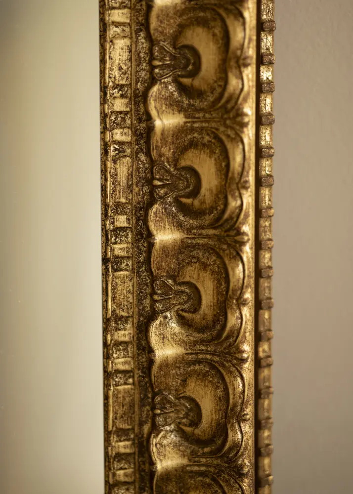 Ramverkstad 60x90 Ombud Mirror Skokloster Gold - Custom Size