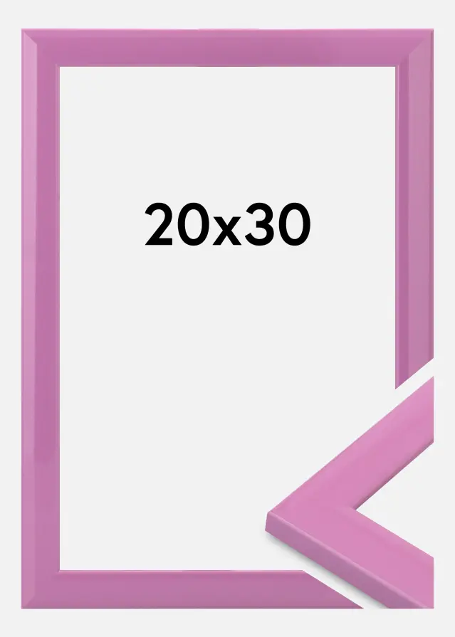 Jämtlands Ramfabrik Frame Dorset Acrylic Glass Pink 20x30 cm