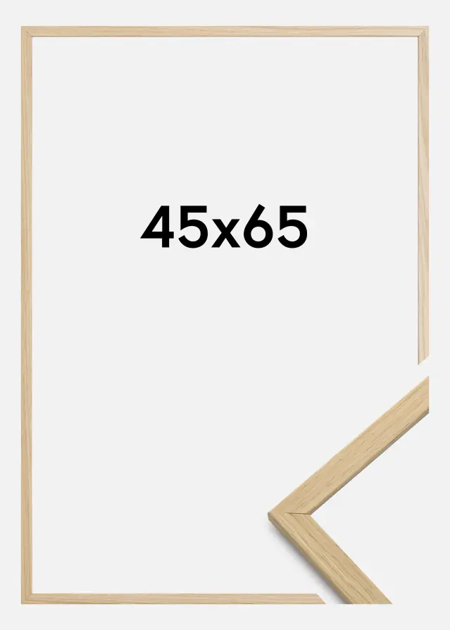 Galleri 1 Frame Edsbyn Acrylic glass Oak 45x65 cm