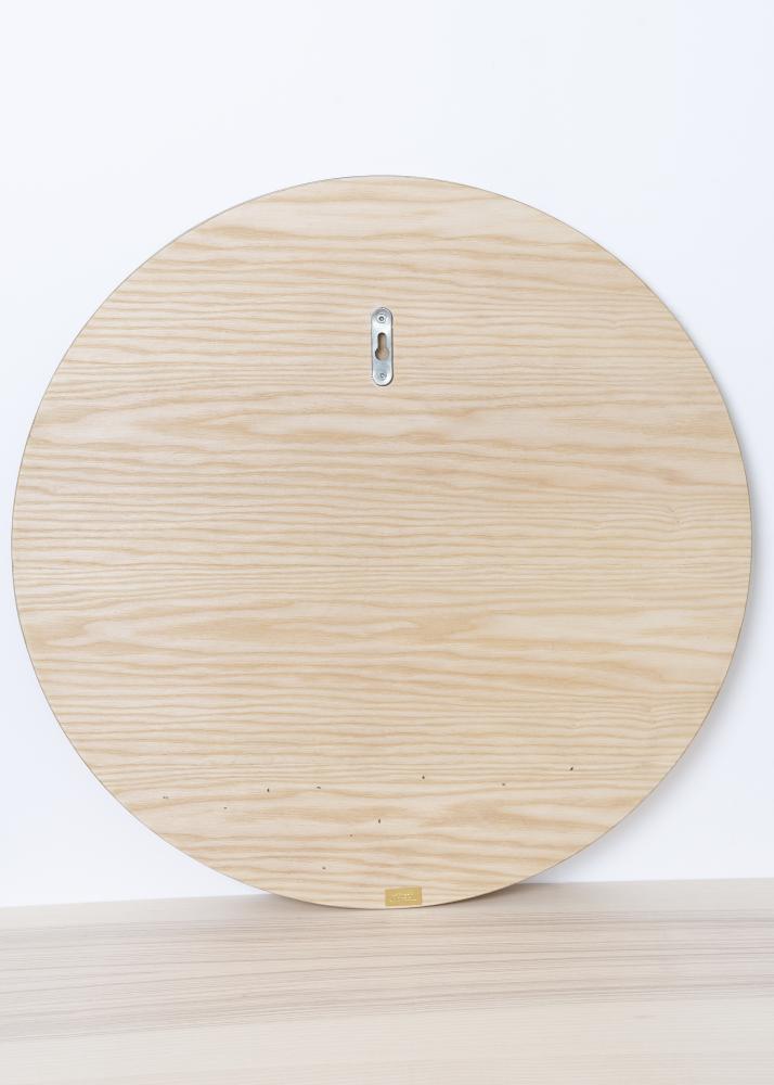 Hübsch Mirror Circle Oak 50 cm Ø