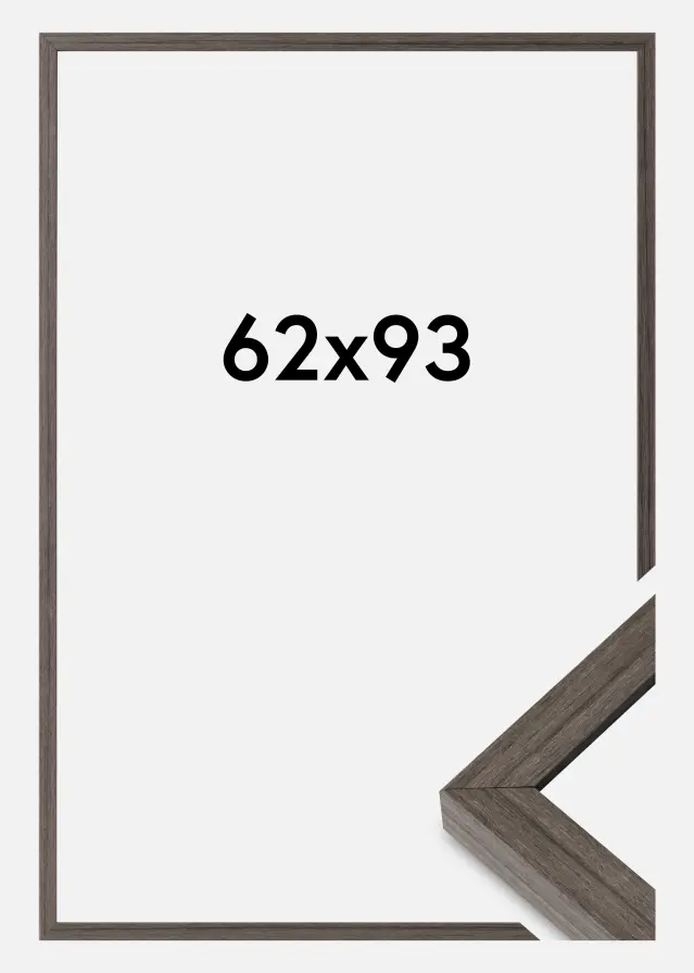 Mavanti Frame Hermes Acrylic Glass Grey Oak 62x93 cm