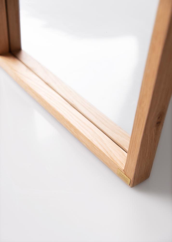 Hübsch Mirror Small Oak 35x50 cm