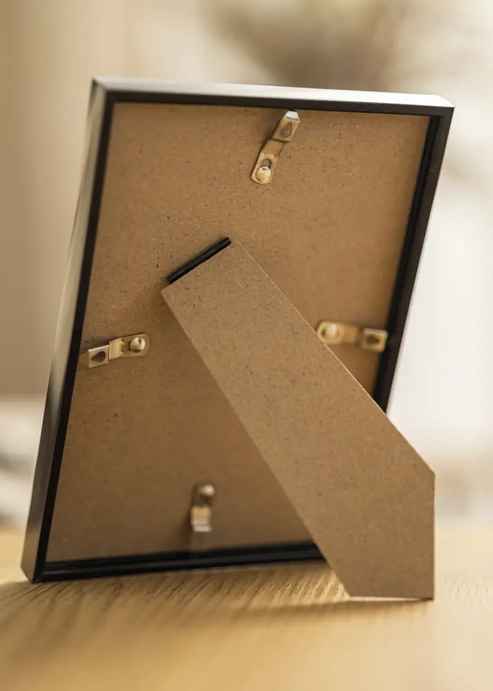 Ram med passepartou Frame Scandi Black 15x20 cm - Picture Mount White 10x15 cm