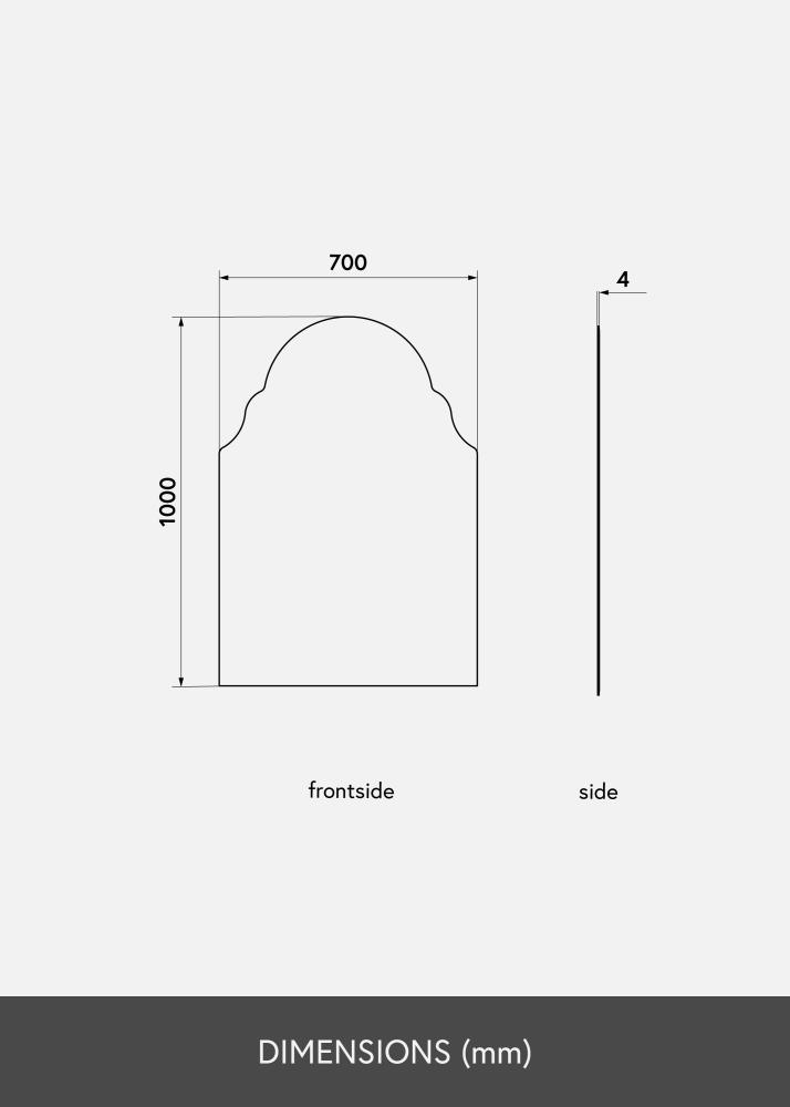 KAILA KAILA Mirror Oriental 70x100 cm