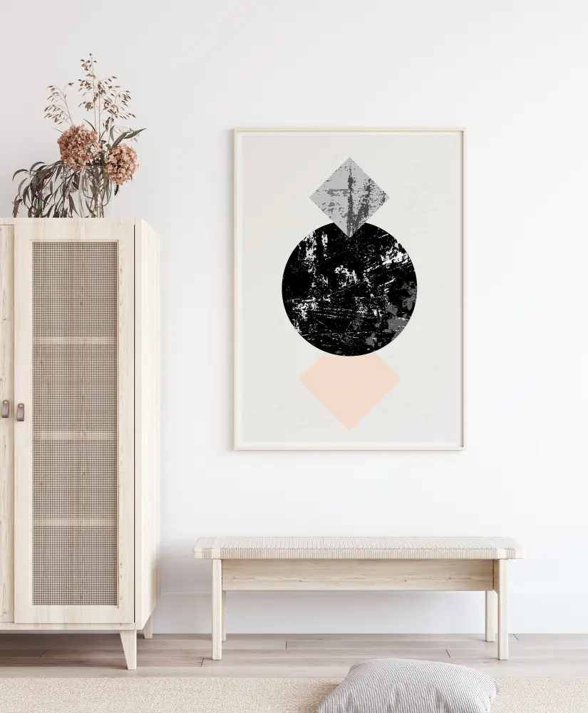Bildverkstad Abstract Geometry IV Poster