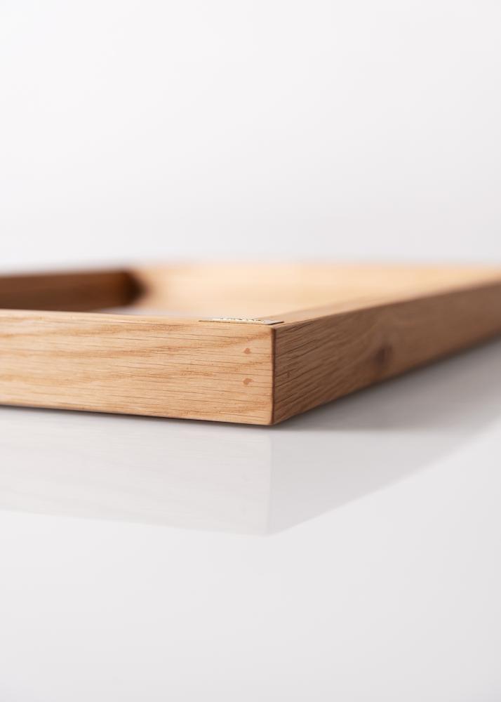 Hübsch Mirror Small Oak 35x50 cm