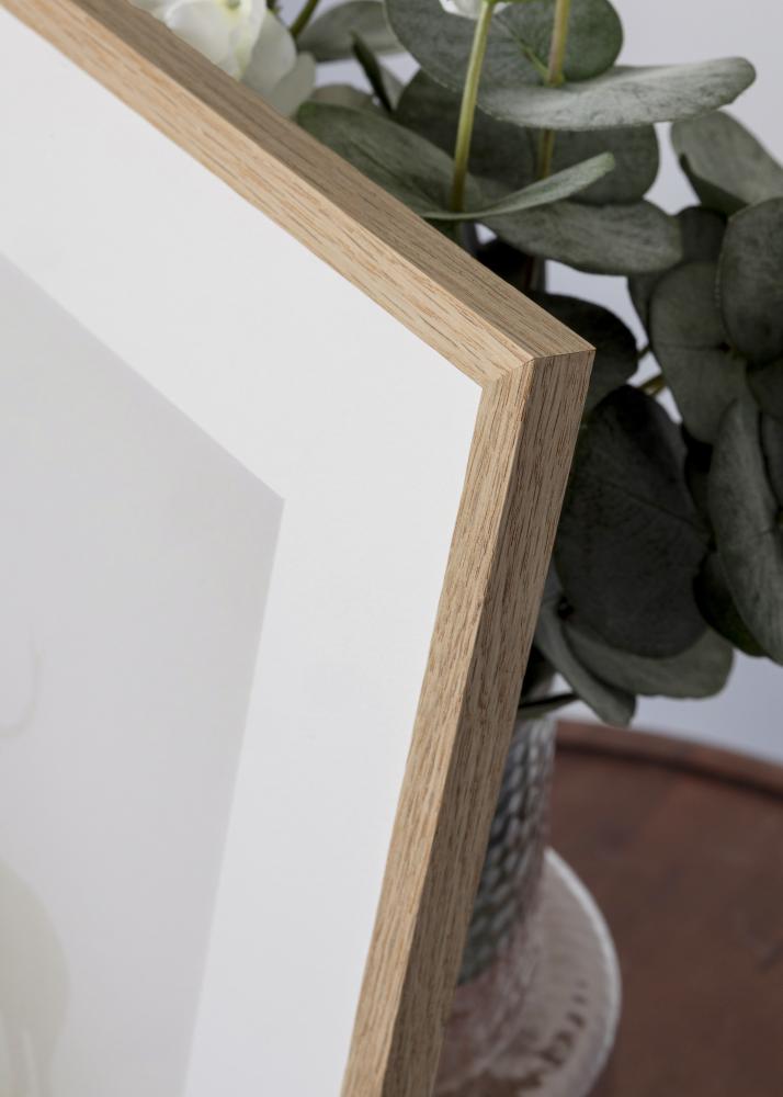 BGA Frame Smal Oak Acrylic Glass 32x32 cm