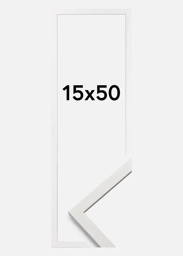 Galleri 1 Frame Edsbyn Acrylic glass White 15x50 cm