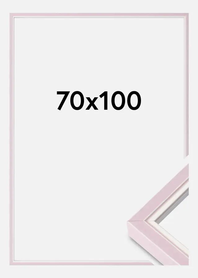 Mavanti Frame Diana Acrylic Glass Pink 70x100 cm