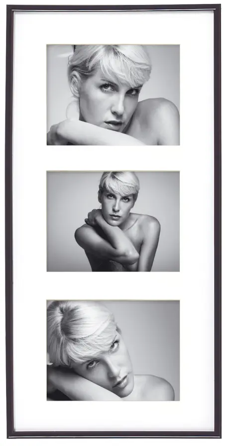 Walther Galeria Collage frame Acrylic glass Black - 3 Pictures (13x18 cm)