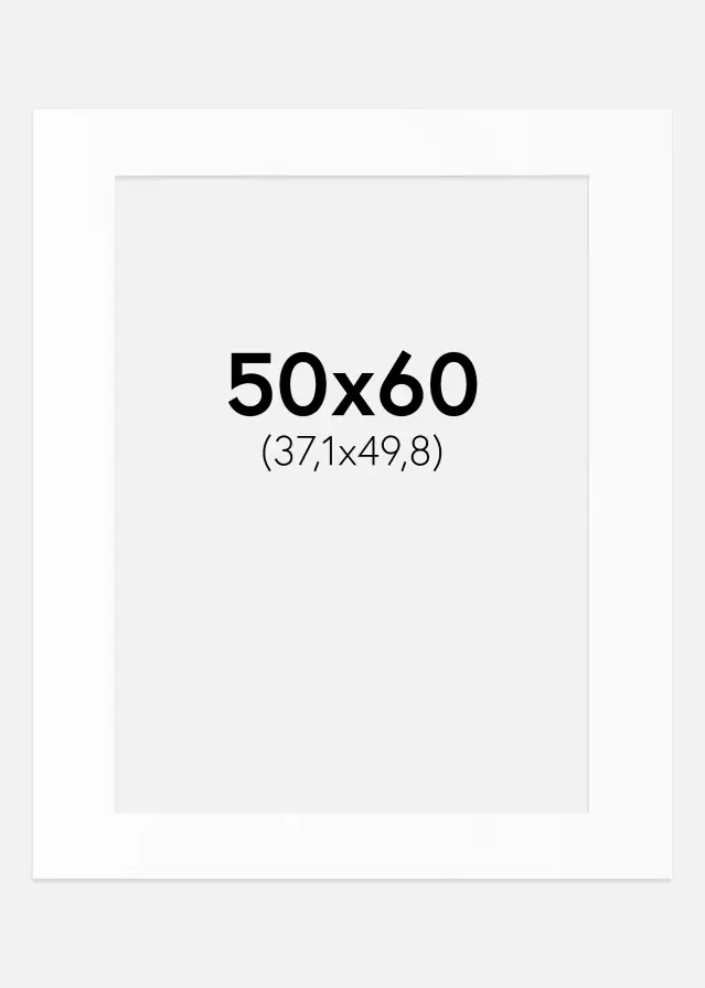 Artlink Mount White Standard (White Core) 50x60 cm (37.1x49.8)
