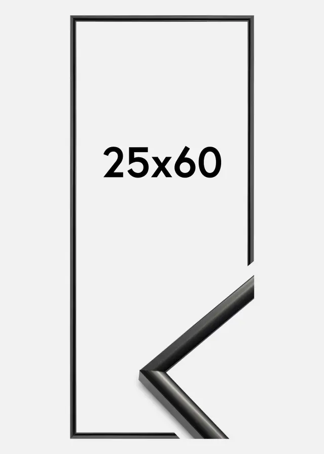 Walther Frame New Lifestyle Black 25x60 cm