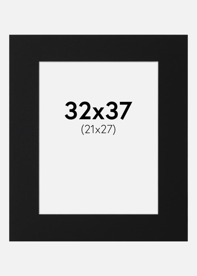 Artlink Mount Black Standard (White Core) 32x37 cm (21x27)