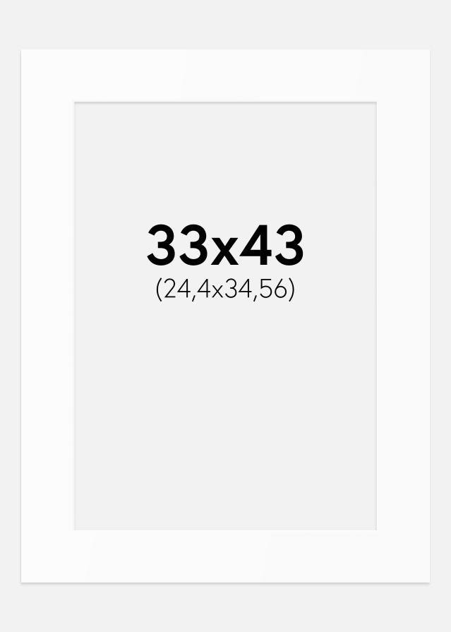 Artlink Mount White Standard (White Core) 33x43 cm (24,4x34,56)