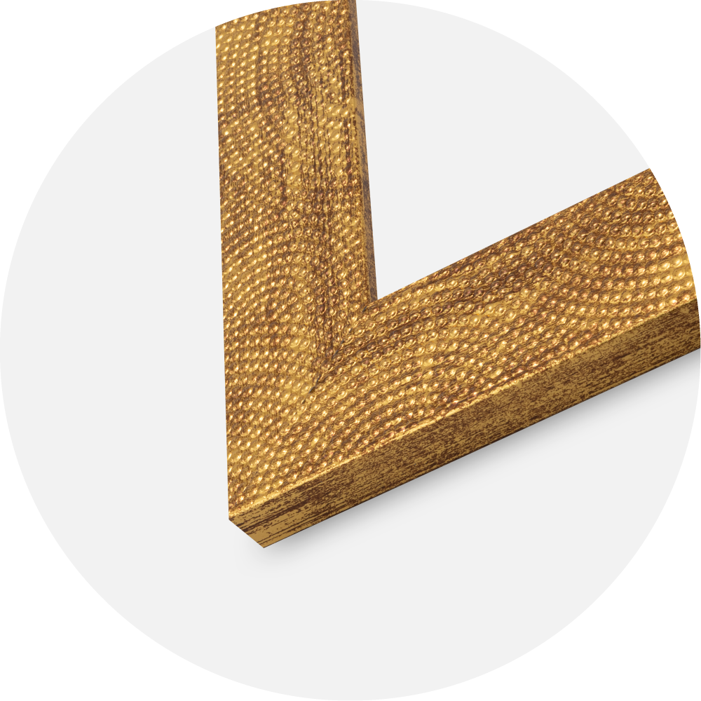 Jämtlands Ramfabrik Frame Linea Acrylic Glass Gold 30x45 cm