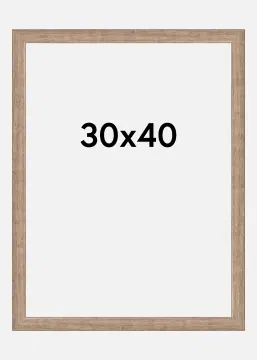 Walther Frame Liv Acrylic Glass Grey 30x40 cm