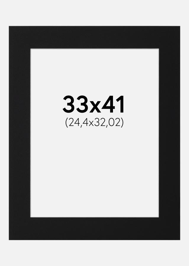 Artlink Mount Black Standard (White Core) 33x41 cm (24,4x32,02)