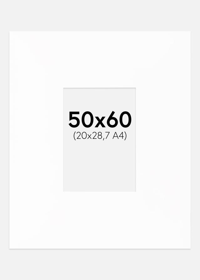 Galleri 1 Mount XXL White (White Core) 50x60 cm (20x28,7)