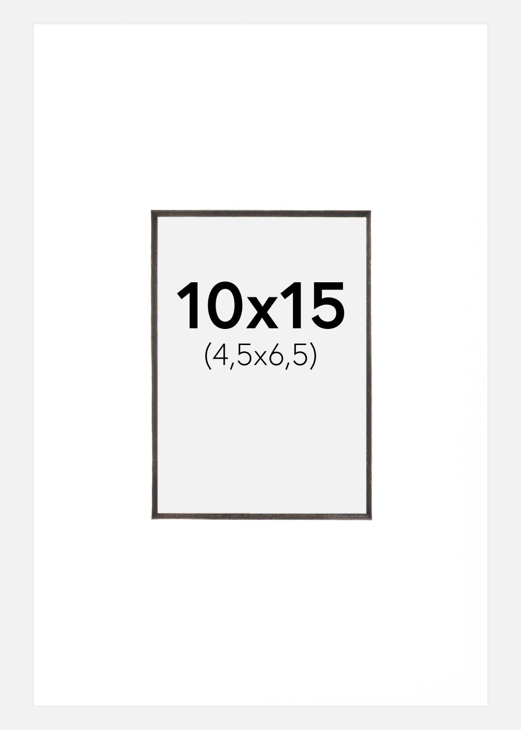 Product Image for Mount White (Black Core) 10x15 cm (4.5x6.5 cm)