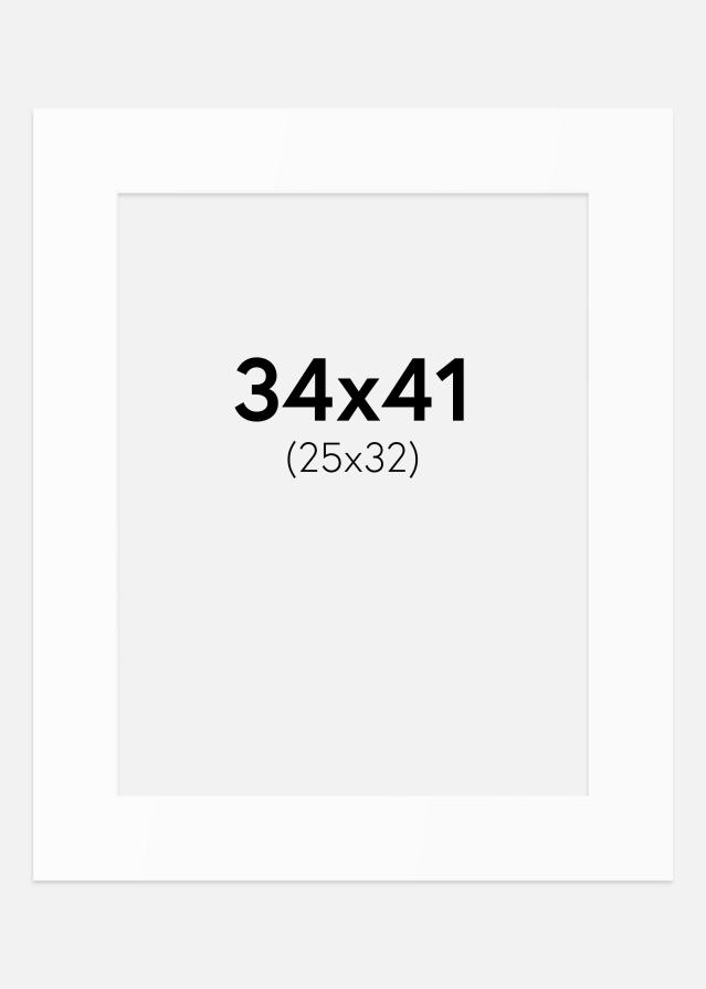 Artlink Mount White Standard (White Core) 34x41 cm (25x32)