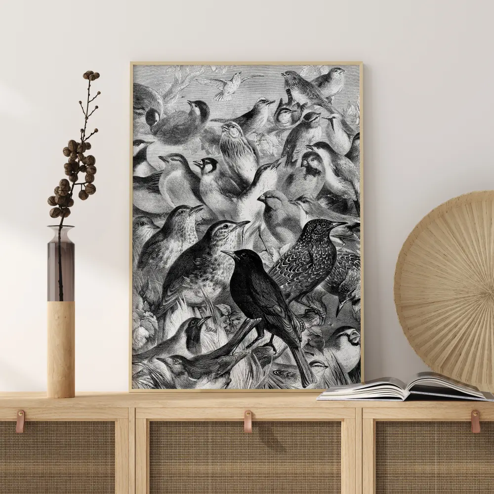 Bildverkstad Birds Poster