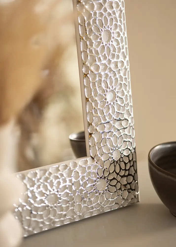 Ramverkstad 60x90 Ombud Mirror Stockholm White - Custom Size