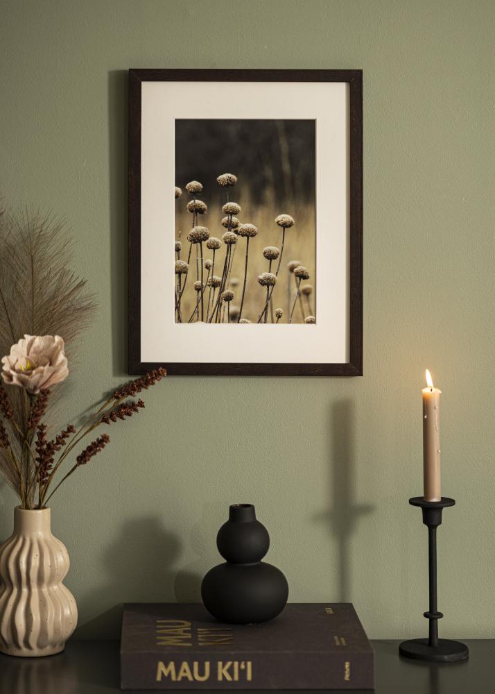 BGA Frame Selection Acrylic Glass Walnut 48x64 cm