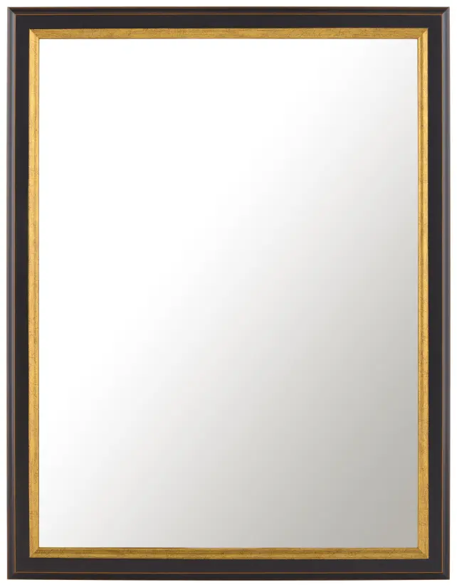 Ramverkstad Mirror Nyhyttan Brown / Gold - Custom Size