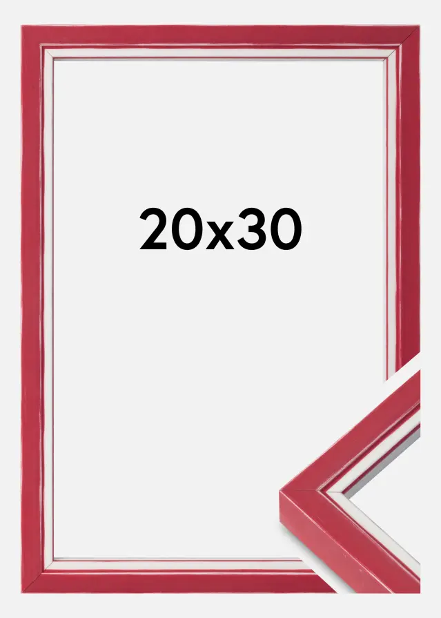 Mavanti Frame Diana Acrylic Glass Red 20x30 cm