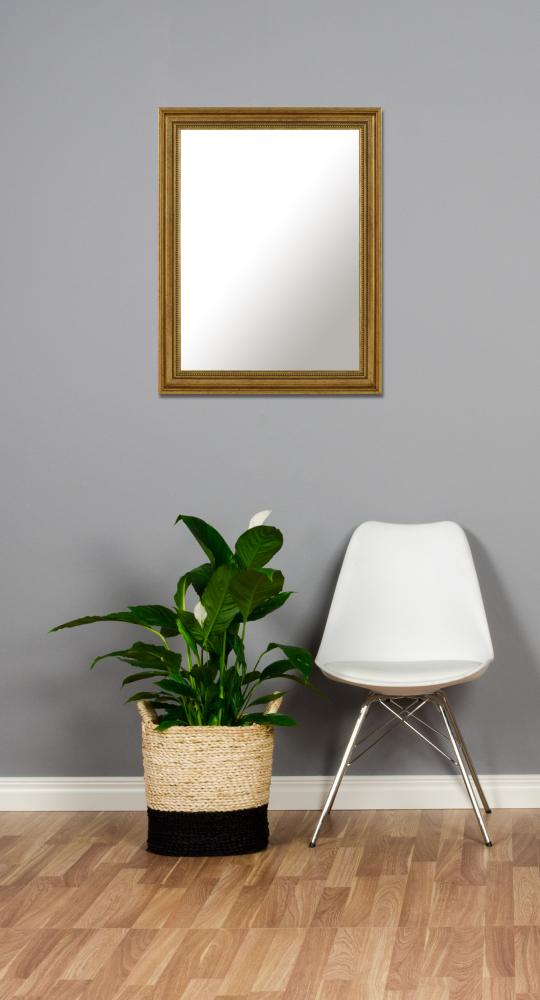 Ramverkstad Mirror Haga Gold - Custom Size
