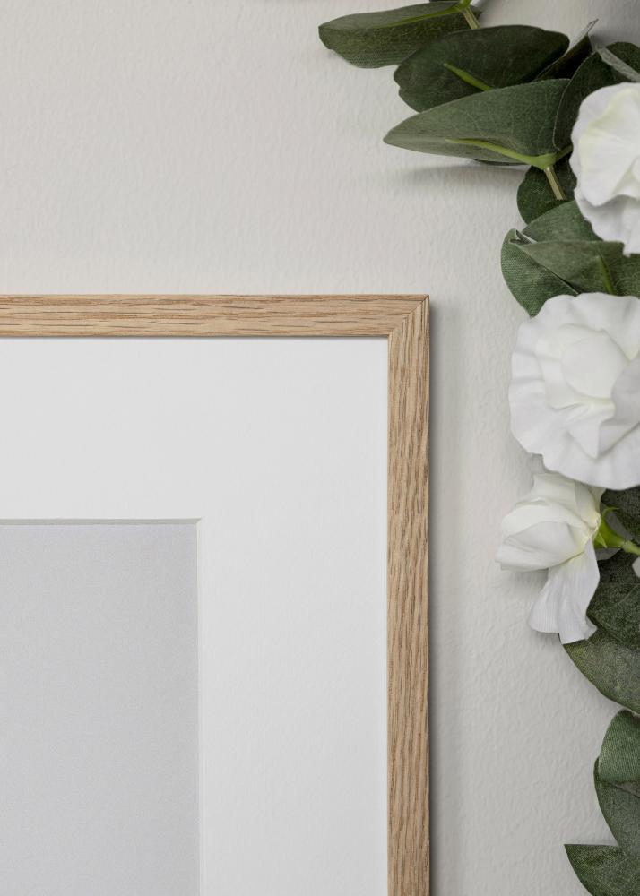 BGA Frame Smal Oak Acrylic Glass 32x32 cm