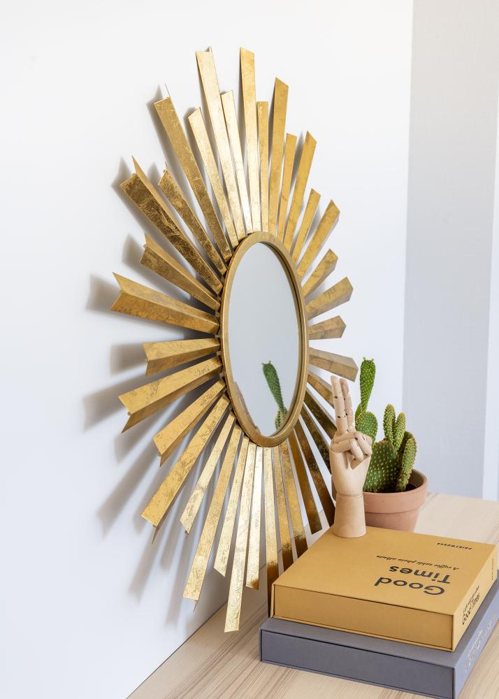 Artlink Mirror Selin Gold 81 cm Ø