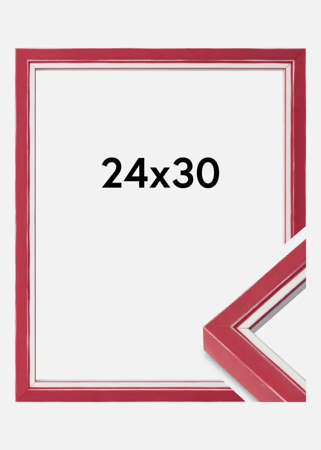 Mavanti Frame Diana Acrylic Glass Red 24x30 cm