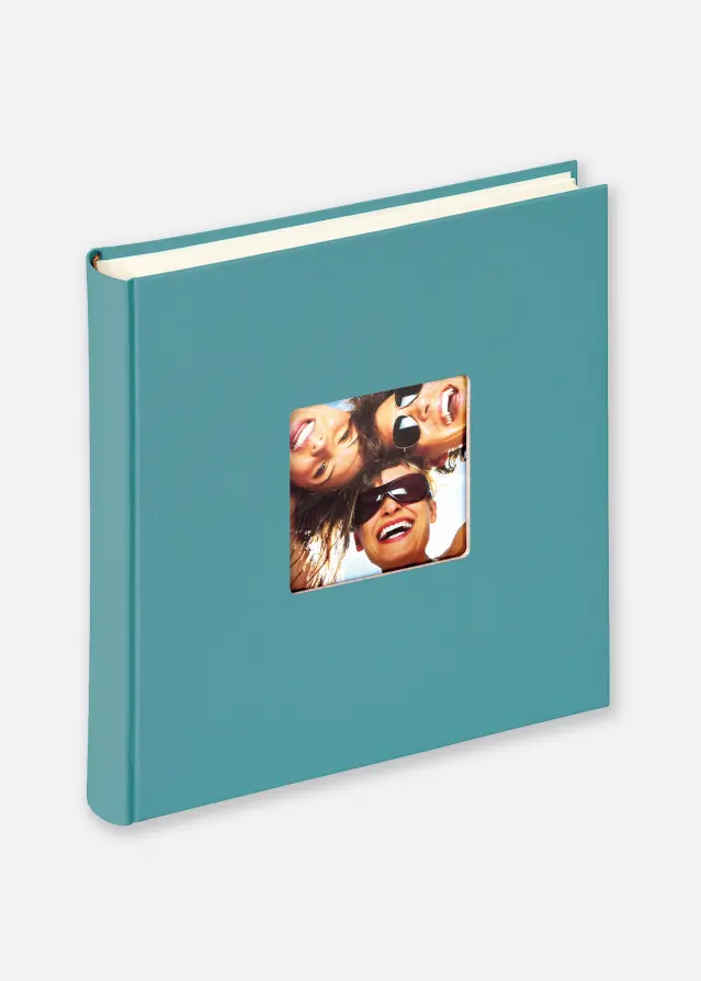 Walther Fun Album Turqouise - 30x30 cm (100 White pages / 50 sheets)