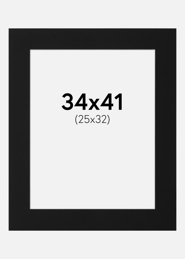 Artlink Mount Black Standard (White Core) 34x41 cm (25x32)