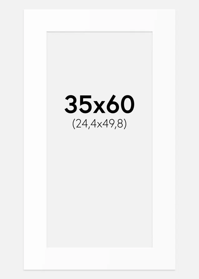 Artlink Mount White Standard (White Core) 35x60 cm (24,4x49,8)